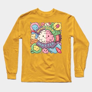 Cute Kawaii Mind Over Matter Long Sleeve T-Shirt